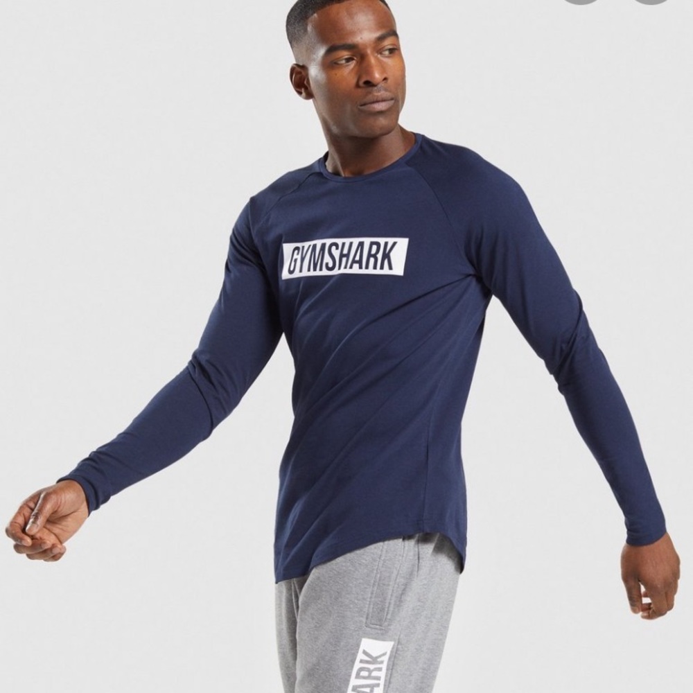 (SOLD) Gymshark Block Long Sleeve